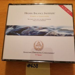 638Z RARE Preowned Higher Balance Institute 4 CDs